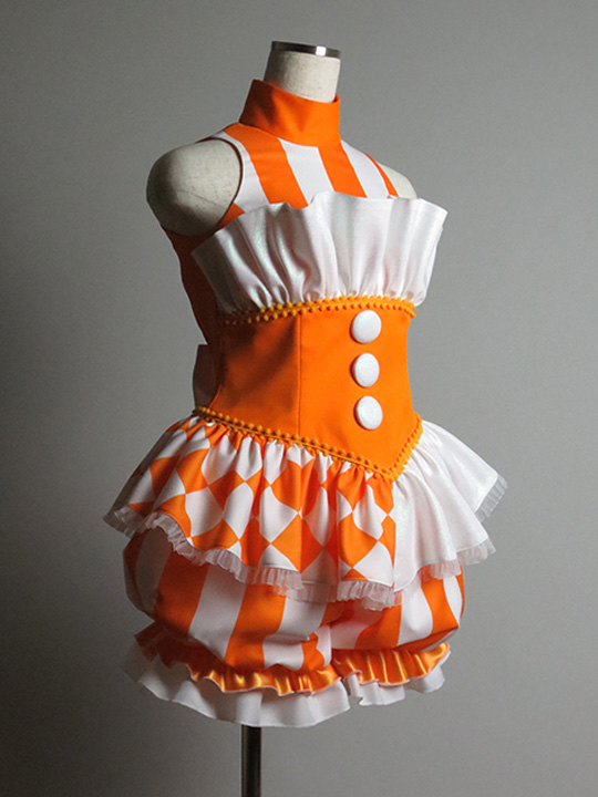 アイドル衣装 オレンジバルーンパンツ | オーダーメイド衣装のJUNCOS